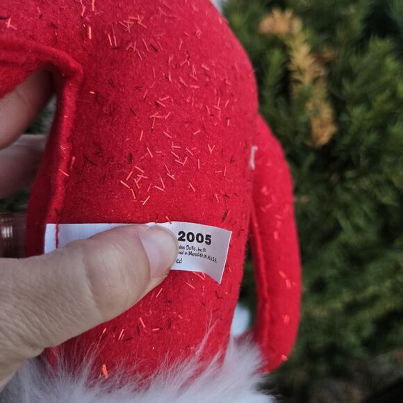 Annalee Christmas Elf Red & White Tall Posable Flexible Legs - Picture 6 of 6